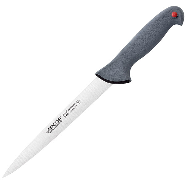 Нож д/филе «Колор проф»  сталь нержавейка,полипропилен  L=33/19см ARCOS