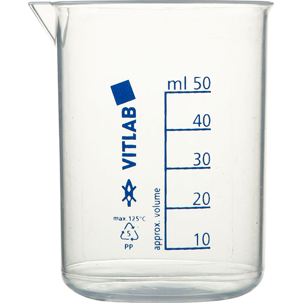 Мерный стакан  пластик  0.05л HLP