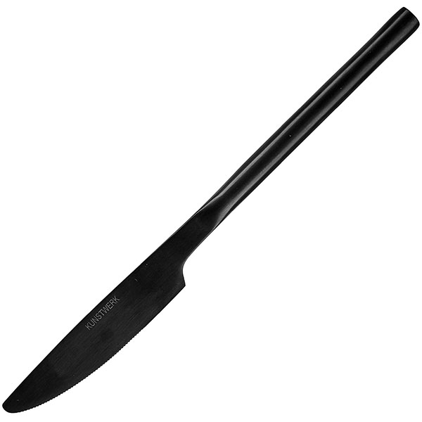 Нож столовый «Саппоро бэйсик»  сталь нержавейка  черный,матовый KunstWerk
