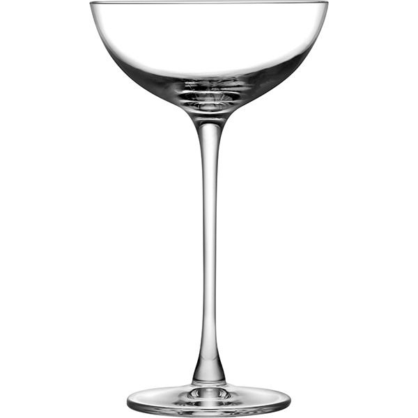 Шампанское-блюдце «Хэпберн»; хрустальное стекло; 195мл; D=101,H=170мм; прозрачное 