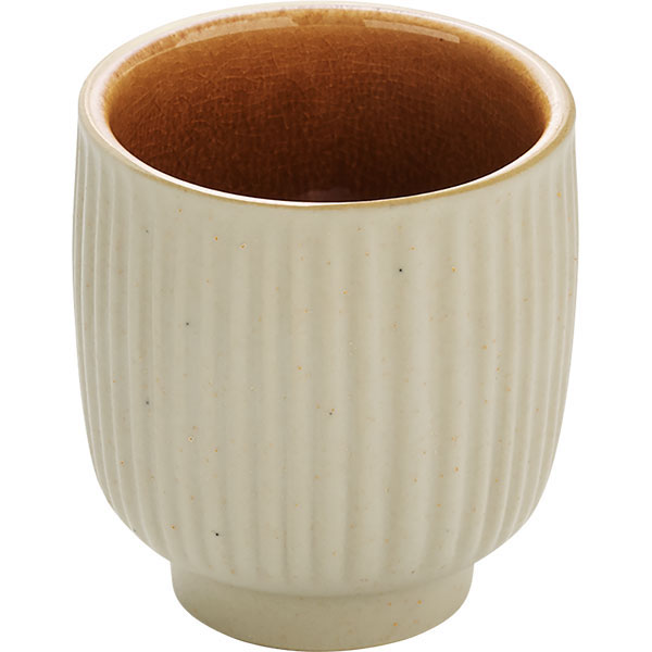 Чашка для эспрессо; керамика; 100мл; коричневый 