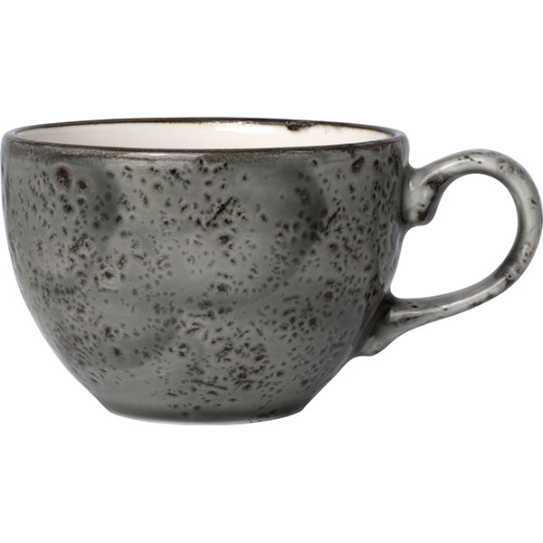 Чашка чайная «Урбан»;  фарфор;  225мл;  серый
