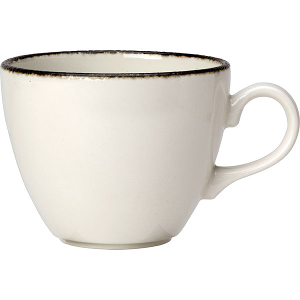 Чашка чайная «Чакоул дэппл»;  фарфор;  228мл;  белый,черный