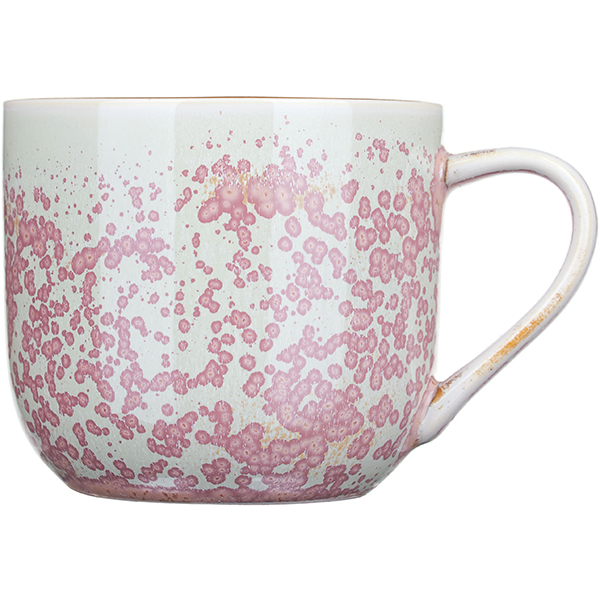 Чашка для капучино «Пион»; фарфор; 350мл; D=80,H=95мм;  розовый