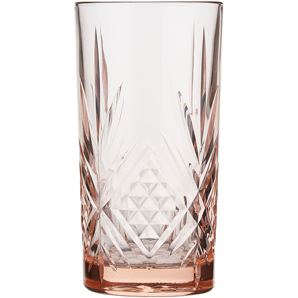 Хайбол «Зальцбург»; стекло; 380мл; D=77, H=150мм;  розовый