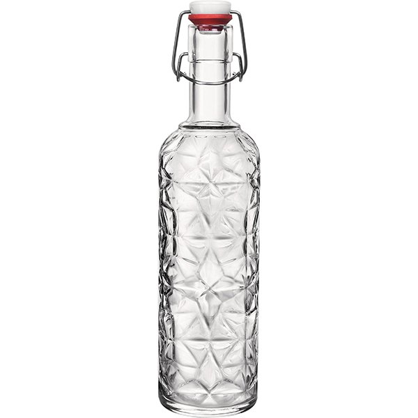 Бутылка с крышкой «Ориент»;  стекло;  1,045л;  D=85,2,H=323,5мм