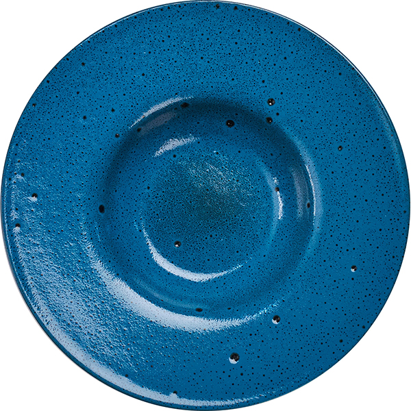 Тарелка для пасты «Млечный путь голубой»   фарфор   0,5л Борисовская Керамика