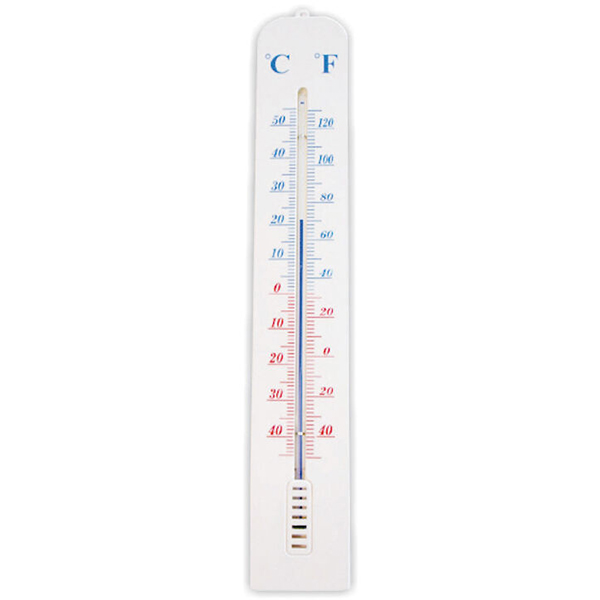 Термометр настенный (-40+50C);  ,L=40см