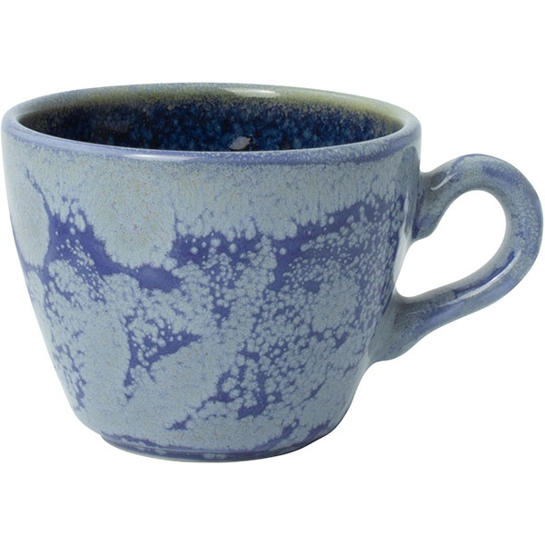 Чашка кофейная «Аврора Визувиус Ляпис»; фарфор; 85мл; D=65мм; синий,голуб.