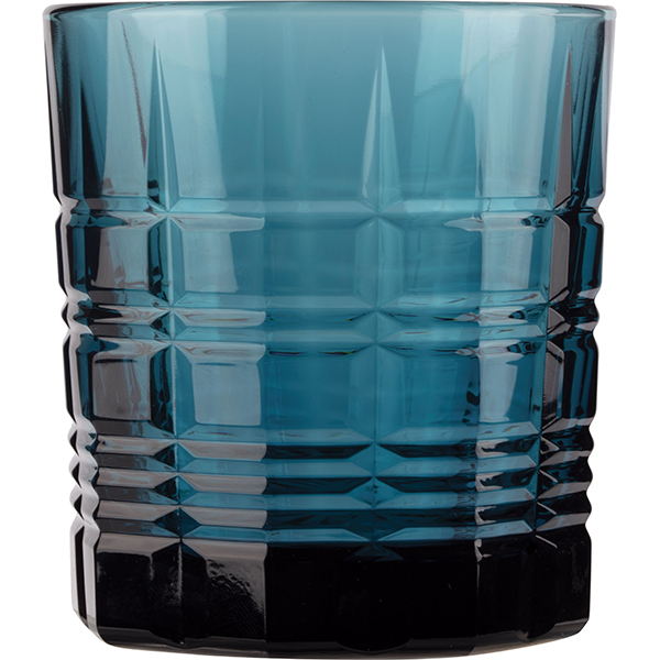 Олд Фэшн «Даллас»; стекло; 300мл; D=85, H=94мм; голубой