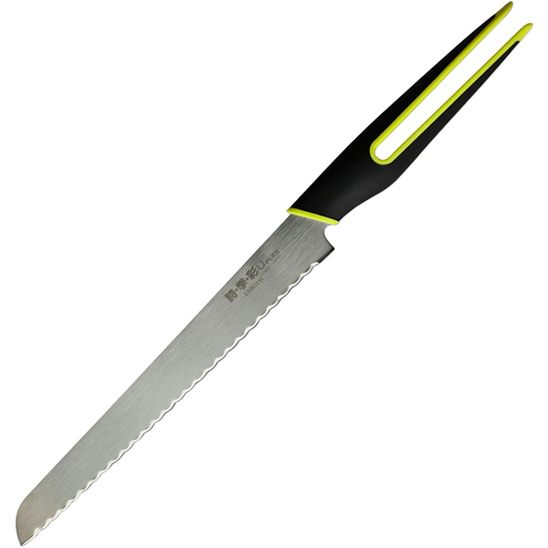 Нож для хлеба  сталь нержавеющая,полипропилен  ,L=20,6см Kasumi