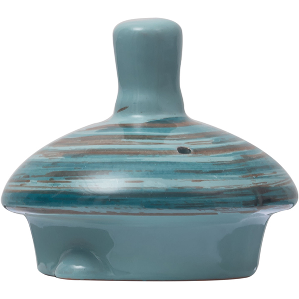 Крышка для чайника СНД00009818 «Скандинавия»   керамика   голуб. Борисовская Керамика
