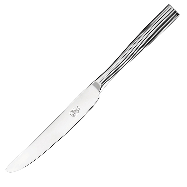 Нож столовый   сталь нержавеющая   металлический Broggi