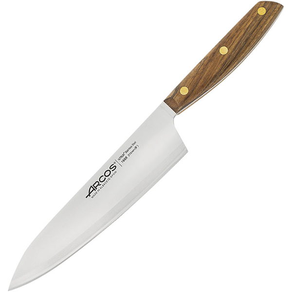 Нож поварской «Нордика»; сталь нержавеющая; ,L=21см