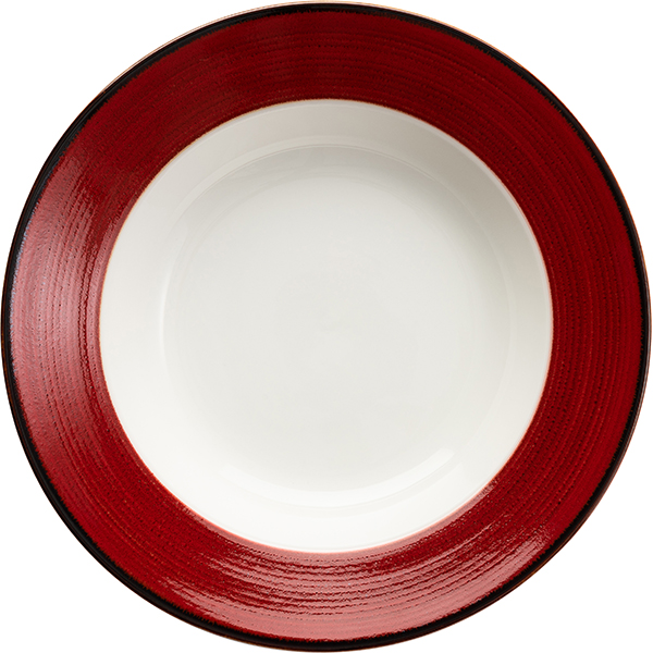 Тарелка для супа «Джаспер»  фарфор  D=227, H=48мм Kunstwerk