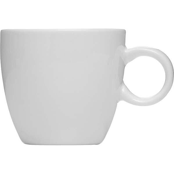 Чашка кофейная «Кунстверк»; фарфор; 60мл; D=57, H=55, L=79мм; белый