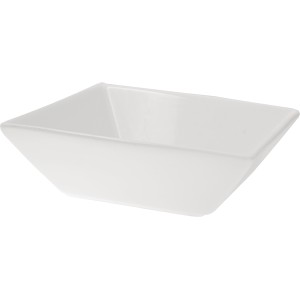 Салатник квадратный «Кунстверк»; фарфор; 1, 075л; , H=65, L=205, B=205мм; белый