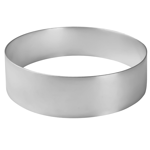 Кольцо кондитерское «Проотель»; алюминий; D=24, H=5см; металлический