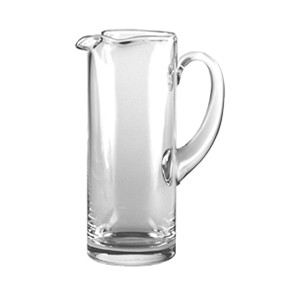 Кувшин; стекло; 1, 25л; D=10, H=25, 2, L=16, 3см; прозрачный