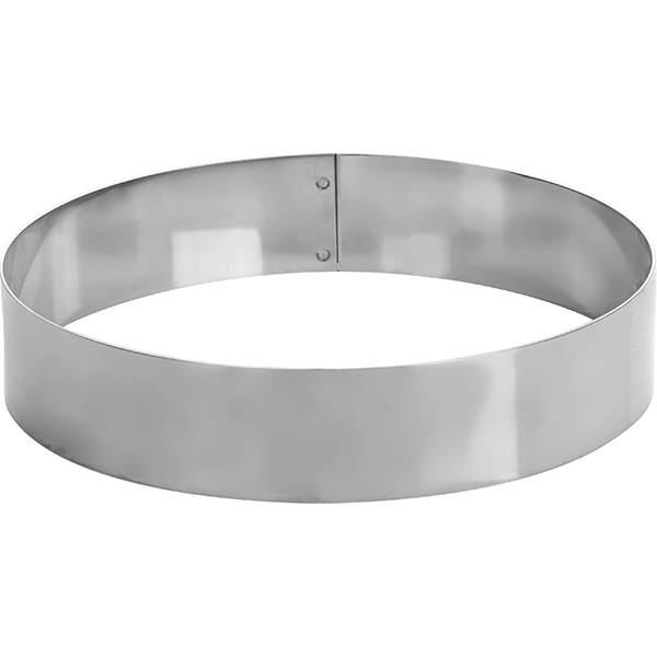 Кольцо кондитерское; сталь нержавеющая; D=220, H=45, B=294мм; металлический