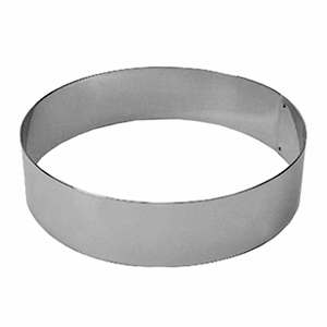 Кольцо кондитерское; сталь нержавеющая; D=28, H=6см; металлический