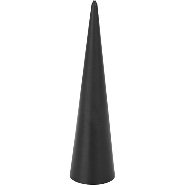 Форма кондитерская «Конус»[12шт]; пластик; D=35, H=140мм; черный
