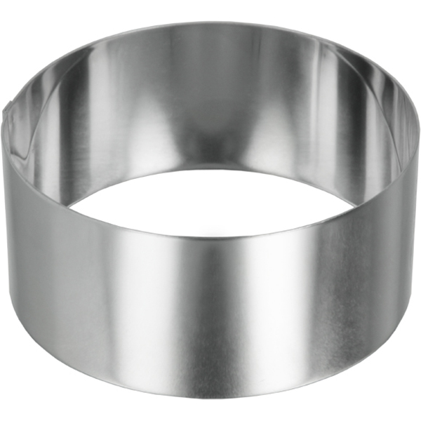 Кольцо для выпечки  сталь нержавеющая  D=100, H=45мм Metaltex