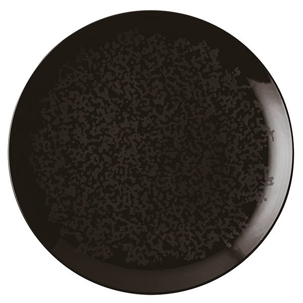 Тарелка «Эклипс»; фарфор; D=27, 5см; черный