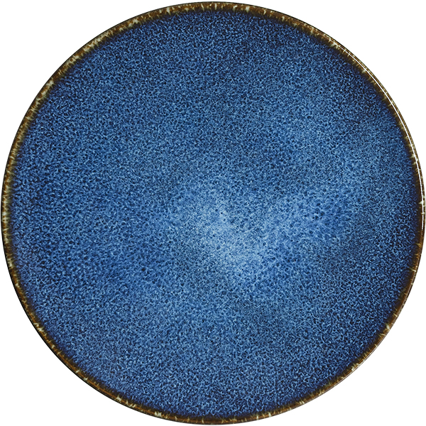 Тарелка  пирожковая «Ваби Саби Индиго»; фарфор; D=15, 2см; синий