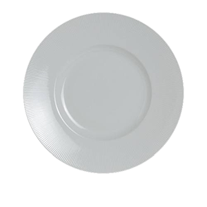 Тарелка мелкая «Соната»; фарфор; D=30см; белый