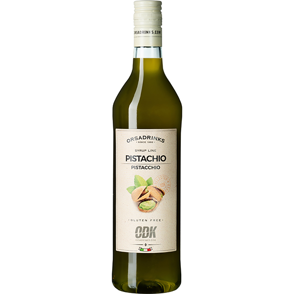 Сироп «Фисташка» ODK; пластик; 1л; D=8, H=32см