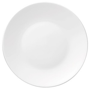 Тарелка «Джейд» мелкая; костяной фарфор; D=20, H=2см; белый