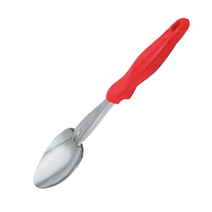 Ложка кухонная с красной ручкой  , L=35, 1см  Vollrath