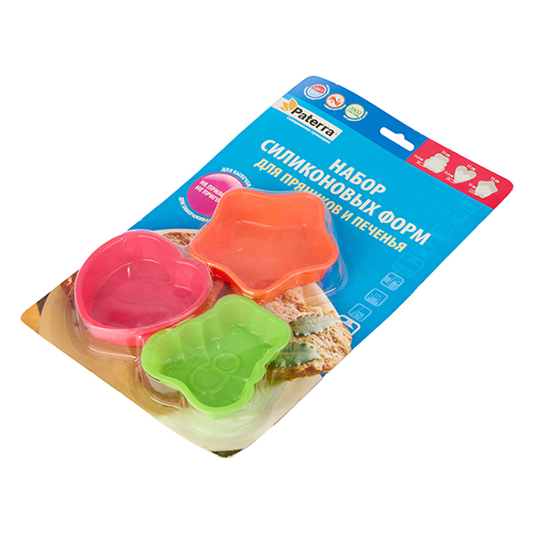 Набор форм для пряников и печенья; силикон