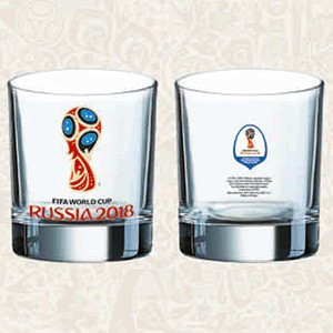 Стакан (12 шт.) «Эмблема» низкий Исланд;  стекло;  300мл;  , H=92мм;