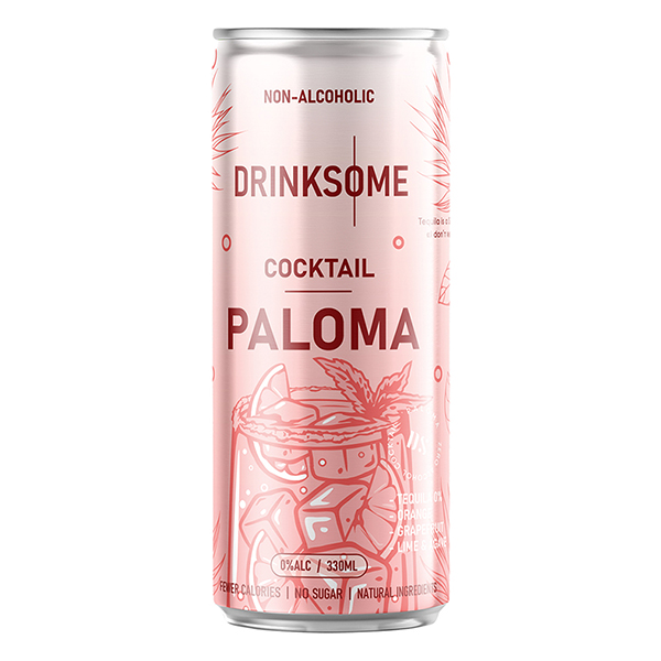 Напиток безалкогольный «Палома» жесть белая 330мл Drinksome Напиток безалкогольный «Палома» жесть белая 330мл Drinksome