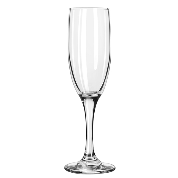 Бокал для шампанского флюте «Эмбасси»; стекло; 170 мл; диаметр=50, высота=207, длина=68 мм; прозрачный
