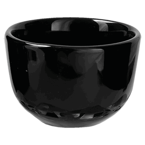 Стопка для саке «Кунстверк»; материал: фарфор; 65 мл; диаметр=6, высота=4 см.; цвет: черный