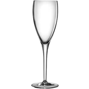 Бокал для шампанского флюте «Микеланджело»; хрустальное стекло; 190 мл; диаметр=55/60, высота=205 мм; прозрачный
