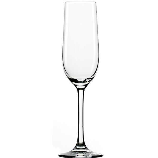 Бокал для шампанского флюте «Классик лонг лайф»  хрустальное стекло  190 мл Stolzle