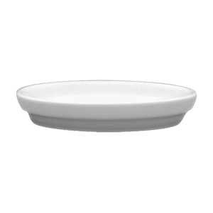 Тарелочка для масла «Кашуб-хел»; материал: фарфор; 10 мл; диаметр=9, высота=9 см.; белый