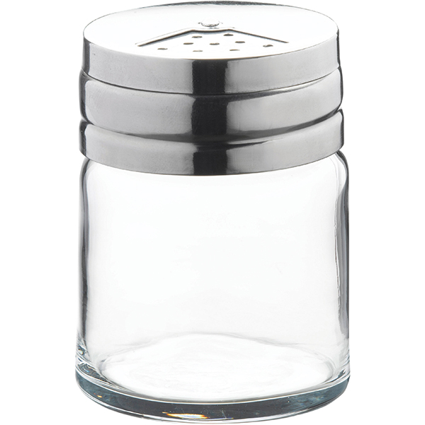 Емкость соль/перец «Бэйсик»  стекло, сталь нержавеющая  115 мл Pasabahce - завод ”Бор”