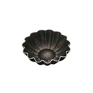 Форма для выпечки (3 штуки); сталь; диаметр=4.5 см.; цвет: черный