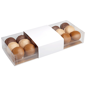 Упаковка для миндального печенья на 6 штук «Фло» (100 штук)   MATFER