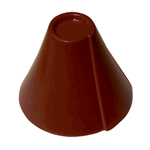 Форма для шоколада «Конус» [28шт]; длина=32, ширина=24 мм