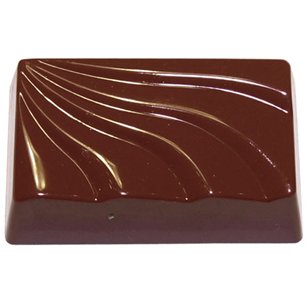 Форма для шоколада «Прямоугольник» (30 штук)  длина=38, ширина=23 мм  MATFER