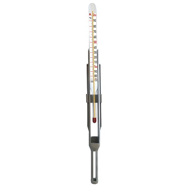 Термометр для карамели( и 80 и 200С)  пластик  диаметр=25, длина=355 мм MATFER