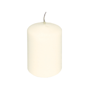 Свеча столбик [4 шт]; диаметр=5, высота=9 см.; белый