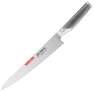 Нож для филе «Глобал»; сталь нержавеющая; длина=24 см.; металлический