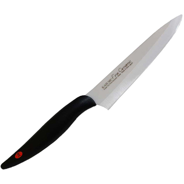 Нож кухонный универс.  керамика  длина=24.6 см. Kasumi